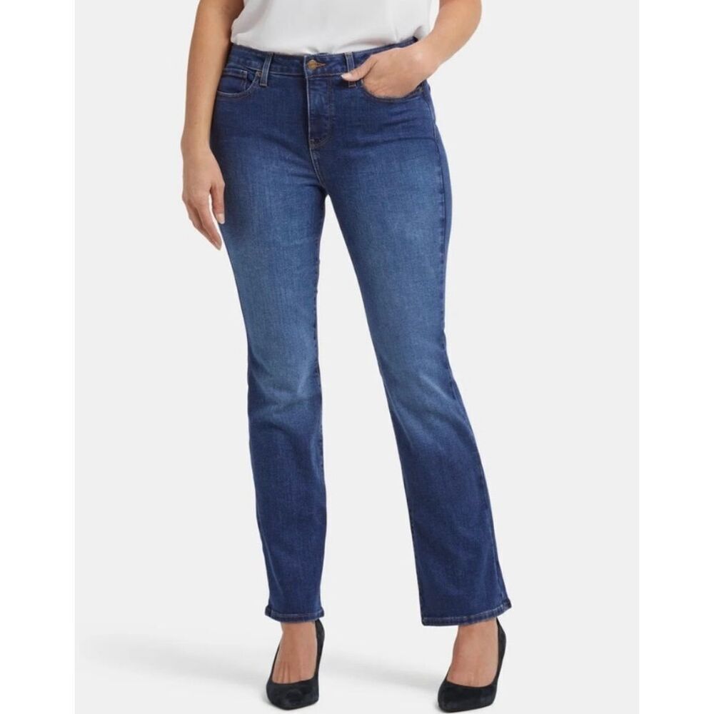NYDJ Barbara Bootcut stretch high rise jeans size 14